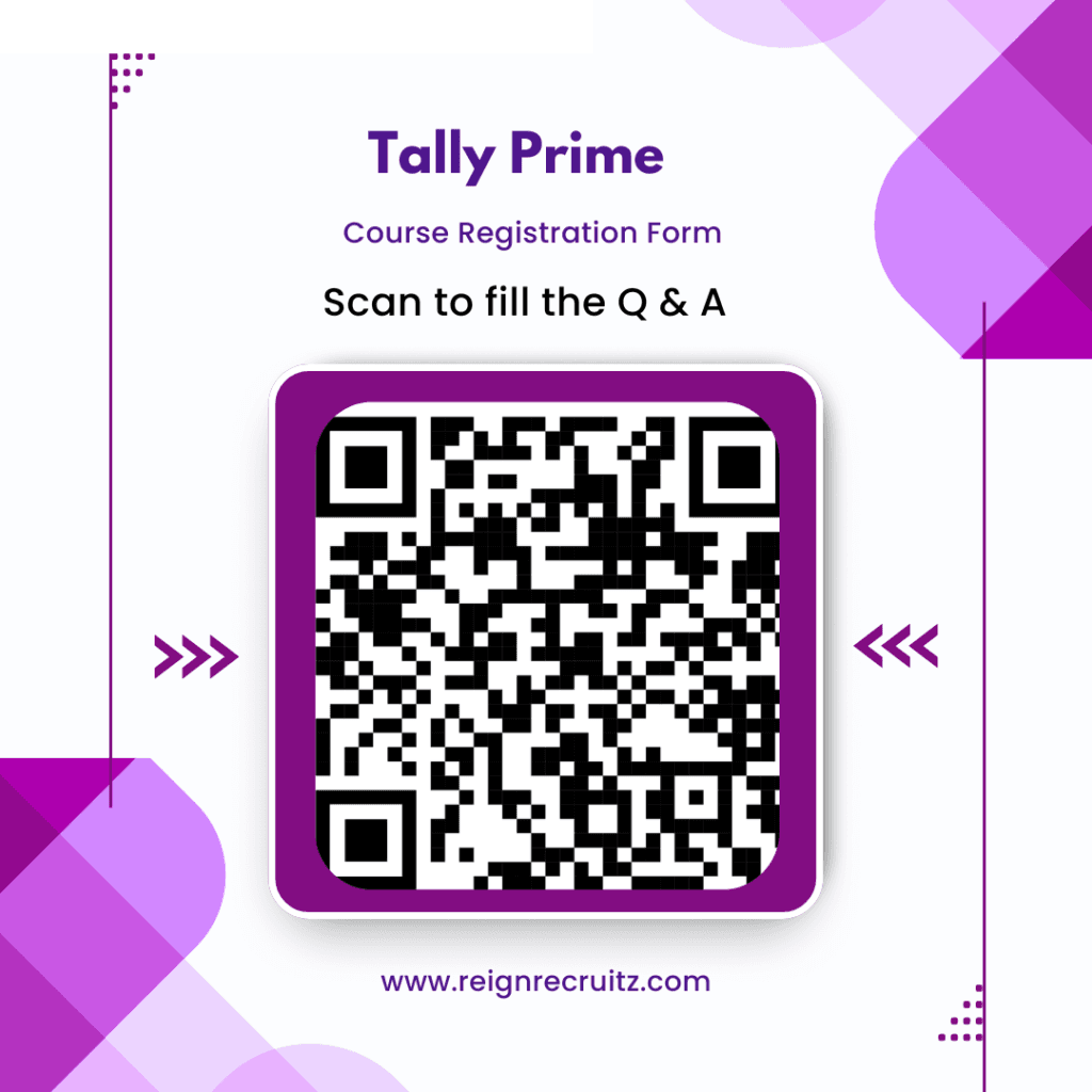 Tally prime course