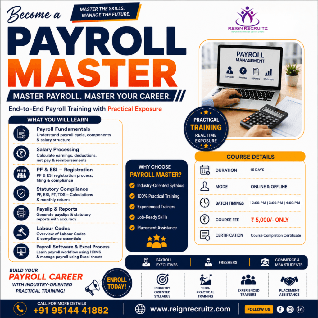 Payroll master