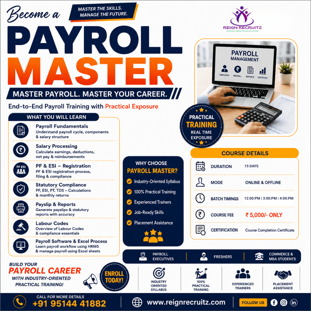 Payroll master